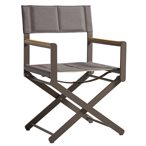 Chaise régisseur pour bateau - OSKAR | Moka/Moka - Valdenassi - pour yacht / pliante / marron