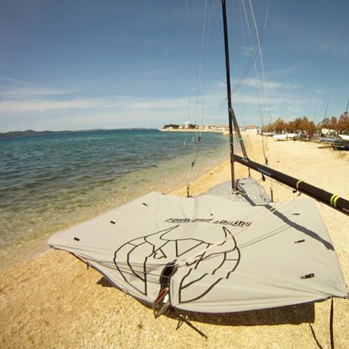 Housse de protection pour dériveur - TA49ER1000 - Forward Sailing - pour coque / grise / 49er