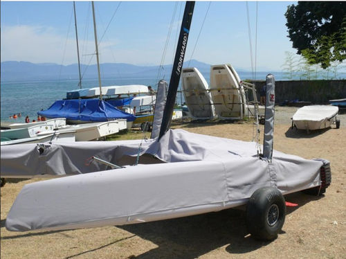 Housse de protection pour multicoque de sport - S9 - Forward Sailing - de cockpit / grise