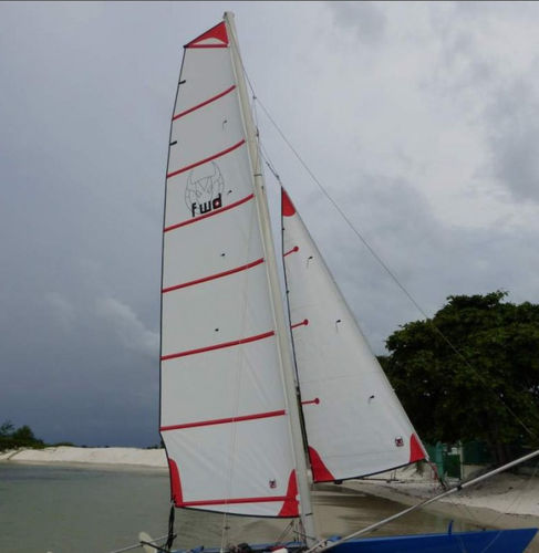 Foc - FODA181001 - Forward Sailing - pour multicoque de sport / en Dacron® / Dart 18