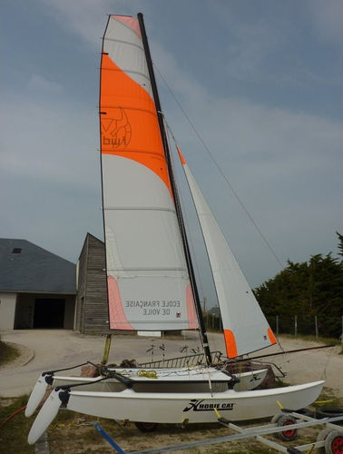 Foc - FSEZ16W001 - Forward Sailing - pour multicoque de sport / en Dacron® / Hobie 16