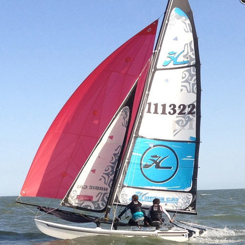 Spinnaker asymétrique - SPHB160000 - Forward Sailing - pour multicoque de sport / en nylon / Hobie Cat 16