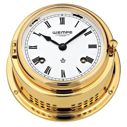 Horloge analogique - CW310007 - Gerhard D. WEMPE KG Division Chronometerwerke - en laiton / indicateur de marée