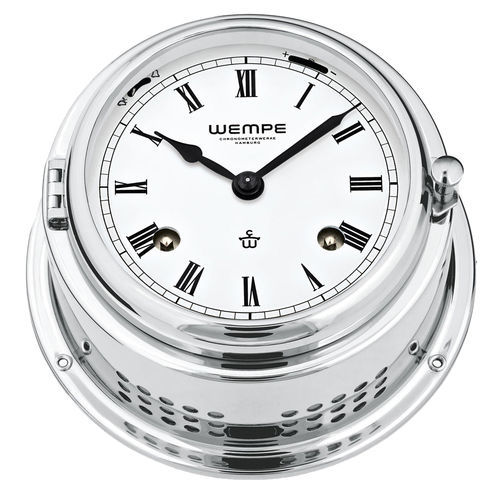 Horloge analogique - CW360001 - Gerhard D. WEMPE KG Division Chronometerwerke - en laiton / en chrome / indicateur de marée