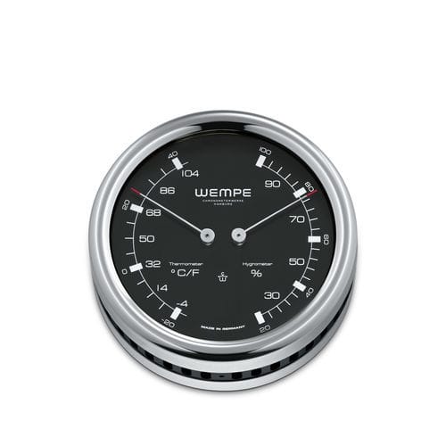 Thermomètre analogique - CW250010 - Gerhard D. WEMPE KG Division Chronometerwerke - hygromètre / en aluminium / °C