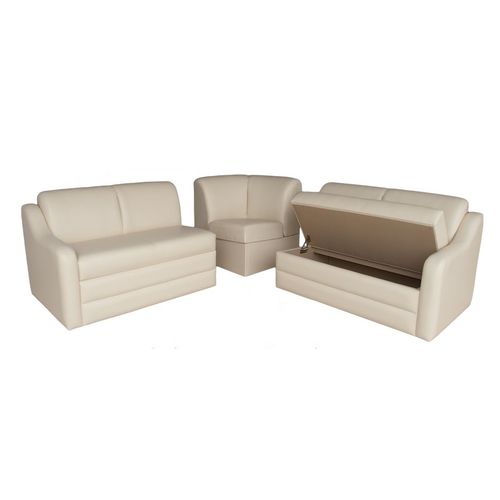 Canapé modulable - Bimini Marine Sectionals - Glastop Inc. - pour yacht / 5 places / avec rangement