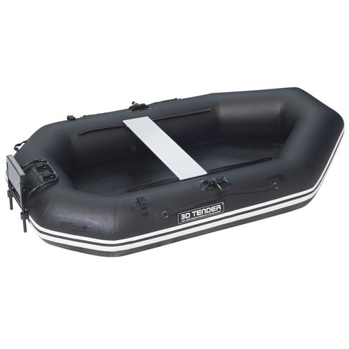 Bateau pneumatique hors-bord - TWRA 250 - 3D MARINE - pliable / open / en aluminium