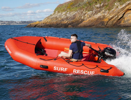 Bateau de sauvetage - 400 - 3D MARINE - hors-bord / en Hypalon®