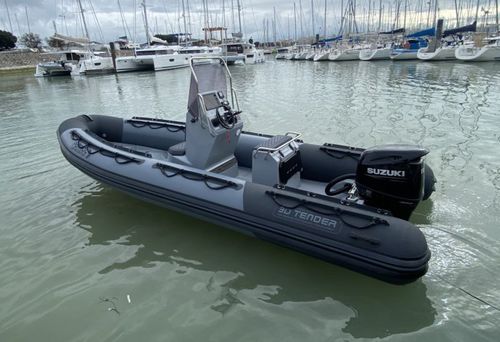 Bateau de surveillance - 560 - 3D MARINE - hors-bord / en PVC / en Hypalon®