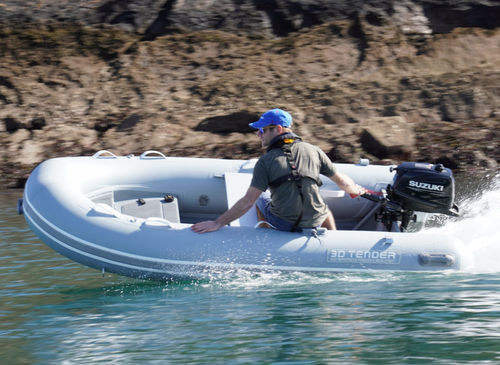 Bateau pneumatique hors-bord - ULTIMATE 280 - 3D MARINE - RIB / open / en aluminium