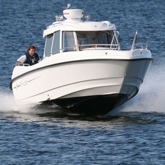 Cabin-cruiser hors-bord - Alfa - TG Boat - hard-top / max. 7 personnes / 1 cabine
