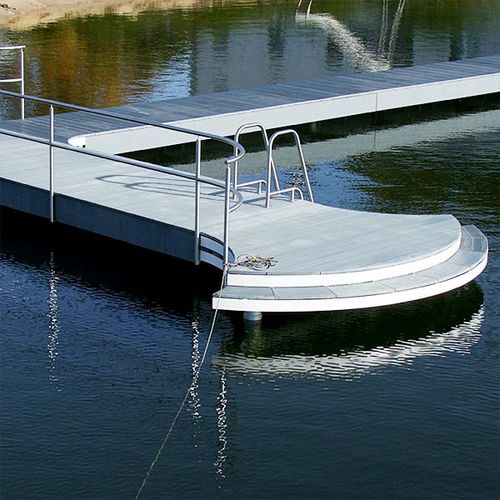 Ponton d'amarrage - ORKA Steganlagen GmbH - pour jet-ski / pour marina / pour port
