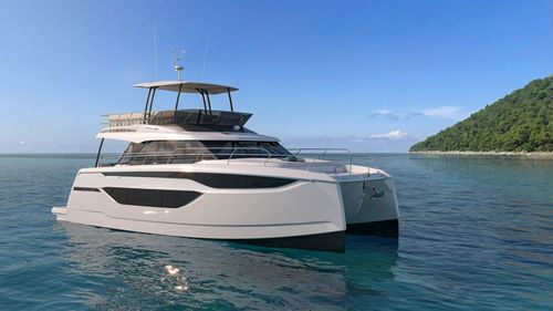 Motor-yacht catamaran - M6 - Prestige Yachts - de croisière / à fly