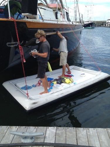 Plateforme gonflable - Aere Docking Solutions - pour bateau