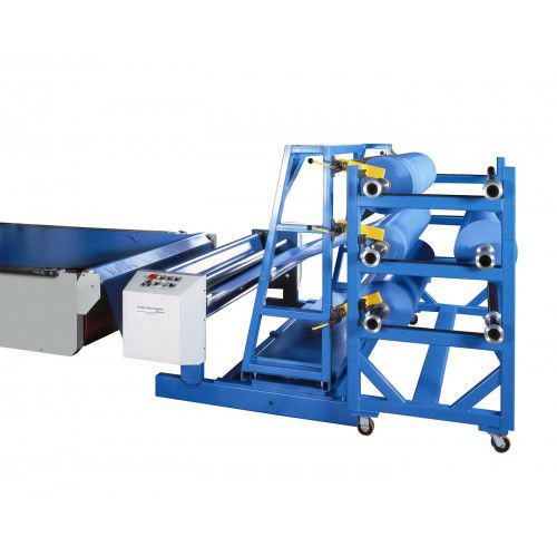 Stockeur pour chantier naval - 6-roll - Eastman Machine Company - pour alimentation de table de découpe / pour rouleaux de tissu