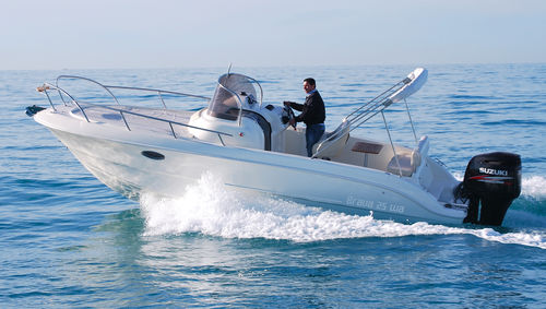 Walkaround hors-bord - BRAVA 25 WA - Mingolla Cantiere Nautico srl - à console centrale / open / max. 10 personnes