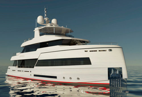Super-yacht de croisière - FHI 115 - Inace - avec timonerie / à étrave verticale
