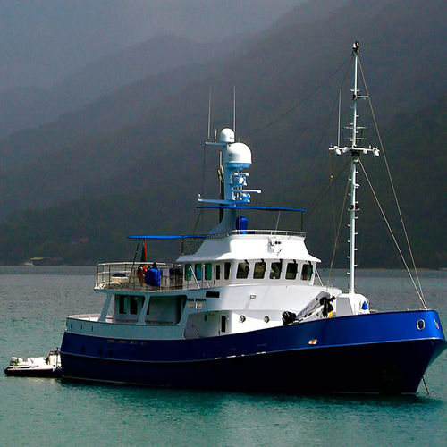 Motor-yacht pour expédition - M/Y Blue Dream III - Inace - avec timonerie / en acier