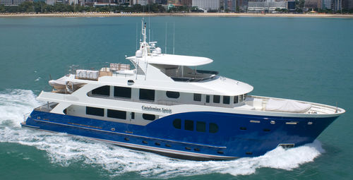 Super-yacht de croisière - M/Y Catalonian Spirit - Inace - avec timonerie / à déplacement / en acier