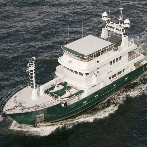 Motor-yacht de croisière - M/Y Impetus - Inace - trawler / avec timonerie / à déplacement