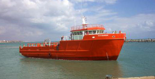 Navire de service offshore de ravitaillement de plate-formes - PSV - Eco Warrior - Inace