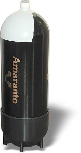 Bouteille de plongée oxygène - 12 litres  - Amaranto - en acier