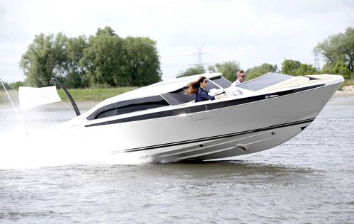 Annexe pour yacht in-bord - LIMOUSINE 9.4m - Yachtwerft Meyer - monomoteur / max. 8 personnes / cabin-cruiser