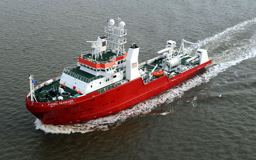 Navire de recherche sismique - Fugro - Fassmer
