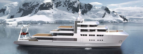 Mega-yacht de croisière - 65m - Fassmer - offshore / explorer / raised pilothouse