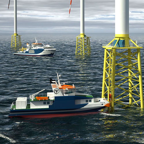 Navire de service offshore de transport de personnel - Seakat - Fassmer