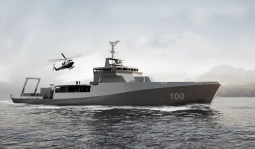 Navire de recherche océanographique d'étude hydrographique - KRI CANOPUS - Fassmer