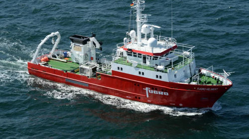 Navire d'études hydrographiques - FUGRO HELMERT - Fassmer