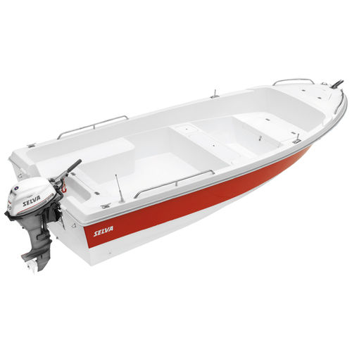 Barque hors-bord - T.4.8 - Selva Marine - Fiberglass - open / de pêche sportive / de sport