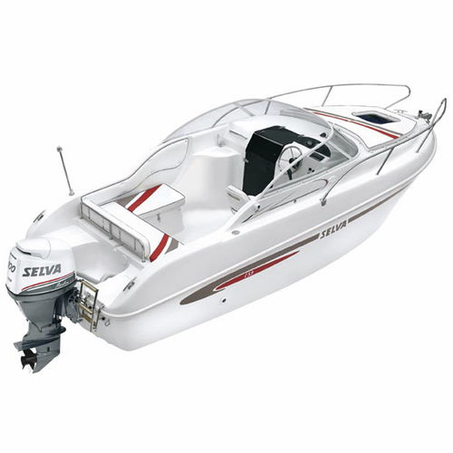 Day-cruiser hors-bord - C.5.9  - Selva Marine - Fiberglass - open / en fibre de verre / max. 6 personnes