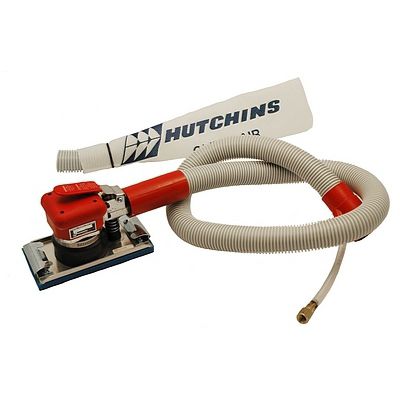 Ponceuse pour chantier naval - 8664 SERIES - Hutchins Manufacturing Company - orbitale / pneumatique / avec extraction de poussière