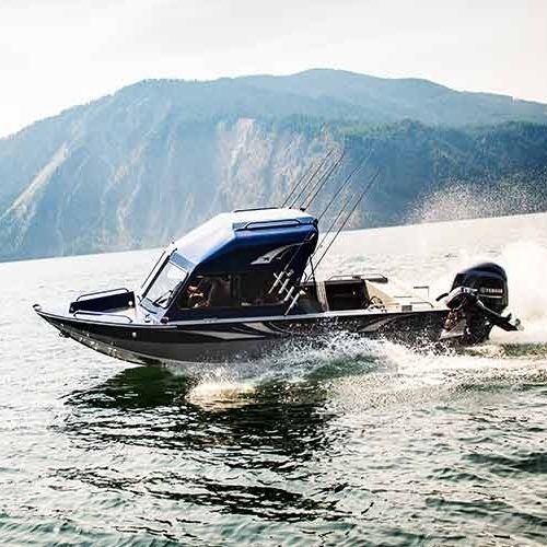 Bateau de pêche-promenade hors-bord - NAVIGATOR SPORT HT - Duckworth - hard-top / offshore / de pêche sportive