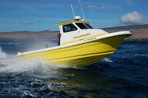 Bateau de surveillance - Radon - in-bord
