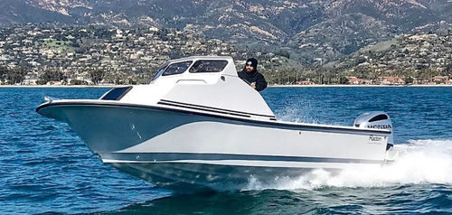 Day-cruiser hors-bord - 20 - Radon - open / de plongée / de pêche sportive