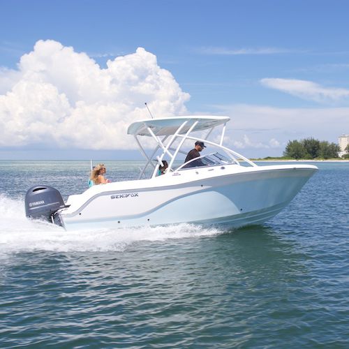Runabout hors-bord - 226 TRAVELER - Sea Fox Boats - bow-rider / à double console / de pêche sportive