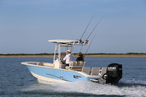 Coque open hors-bord - 24 ULTRA ELITE - Sea Chaser - à console centrale / de pêche sportive / offshore