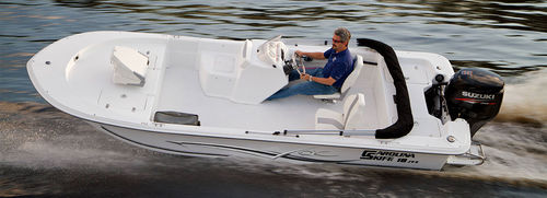 Coque open hors-bord - 18 JVX SC - Sea Chaser - à console latérale / de pêche sportive / max. 7 personnes