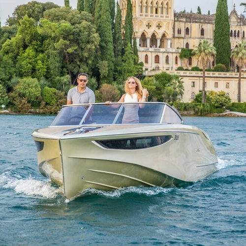 Runabout in-bord - OVATION 7.6 E - Ganz Boats - électrique / à double console / open