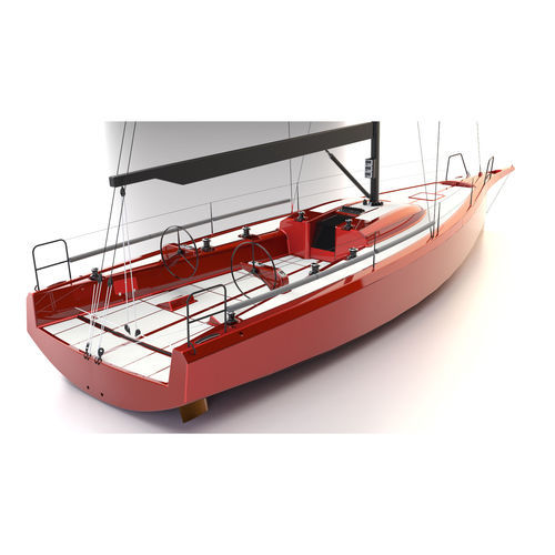 Voilier de croisière - 43 GRAND PRIX - ERYD YACHTS - en carbone / à double safran / bout-dehors