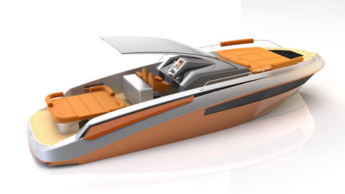 Vedette in-bord - 38 WEEK END - ERYD YACHTS - bimoteur / open / à double console