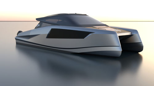 Vedette catamaran - GARI 45 - ERYD YACHTS - in-bord / hors-bord / bimoteur