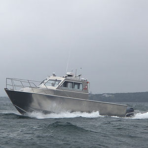 Bateau de service - 31' - ABCO Industries Limited - hors-bord / en aluminium