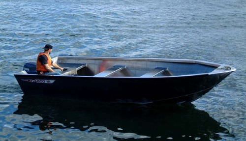 Bateau de travail - 18' SKIFF - ABCO Industries Limited - hors-bord / en aluminium