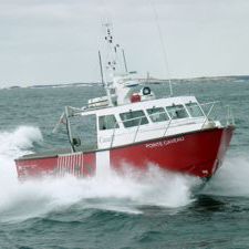 Bateau de surveillance - 48'  - ABCO Industries Limited - in-bord hydrojet / en aluminium