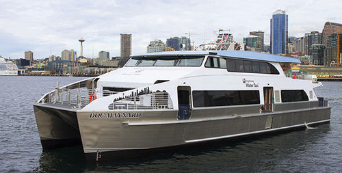 Navire à passagers catamaran - King County - All American Marine - en aluminium