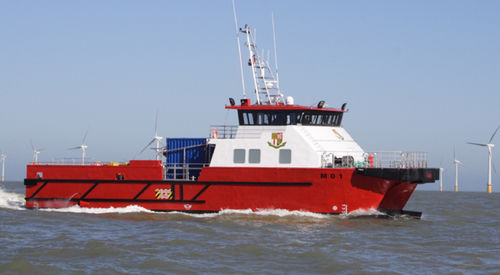 Navire spécial de transport de personnel - Teknicraft  - All American Marine - pour parc éolien / de ravitaillement / catamaran
